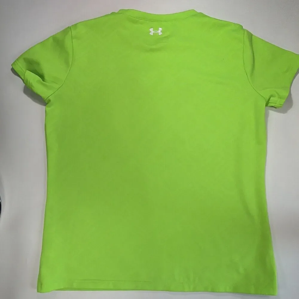 Under Armour Girls Loose Heatgear Tee Size Youth Medium